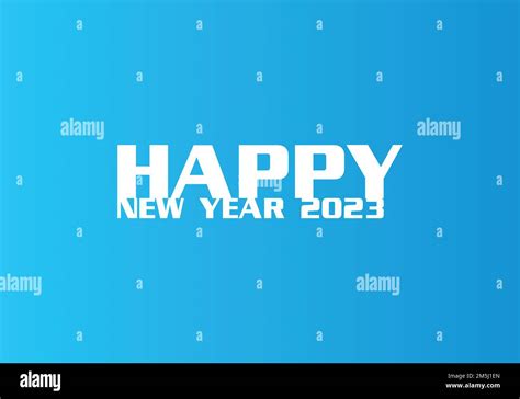 Happy New Year 2023 Icon Design Stock Vector Image And Art Alamy