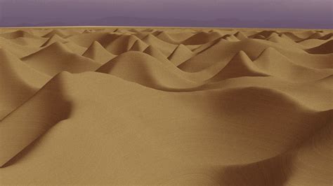 Desert Dune Hd 3d Model Cgtrader