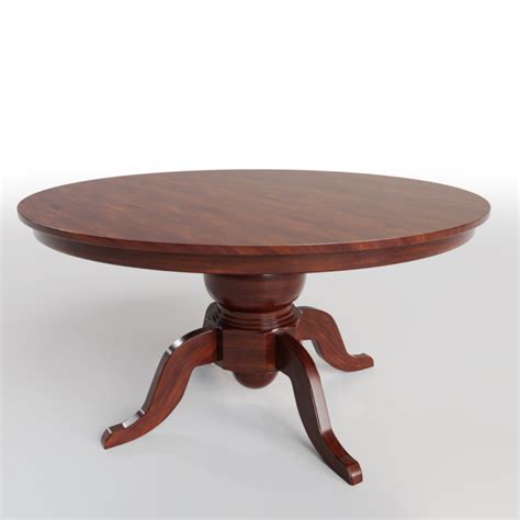 Dark Wood Round Table Imeshh