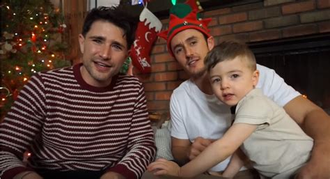 Matt Dallas And Blue Hamilton Introduce Adopted Son In Adorable