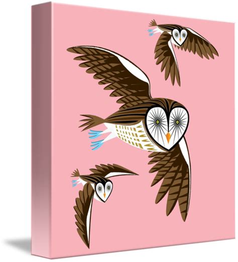 Owls On The Prowl Limited Edition Print By Oliver Lake