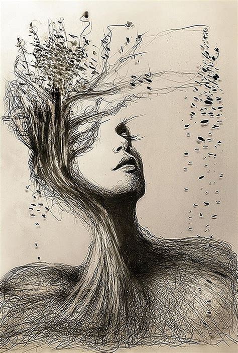 Pencil techniques for better drawings. Fantastic pencil portraits of Mother Nature - Vuing.com