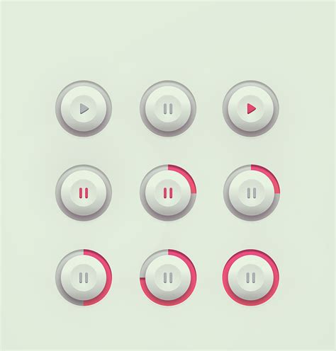 Button Ui Design Concept On Behance