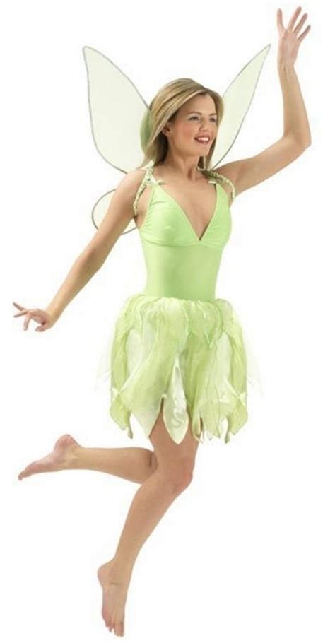 Easy & cheap tinkerbell costume. tinkerbell kostüm damen | Tinkerbell kostüm damen ...