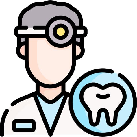Dentist Special Lineal Color Icon