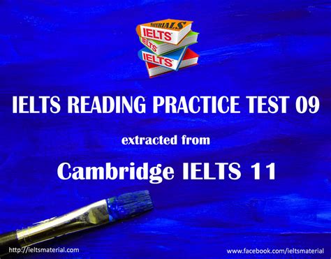 Daily IELTS Reading Practice Test 09 From Cambridge IELTS 11 With