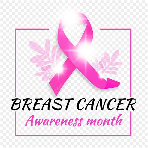 Breast Cancer Ribbon Png Image Breast Cancer Pink Ribbon And Square
