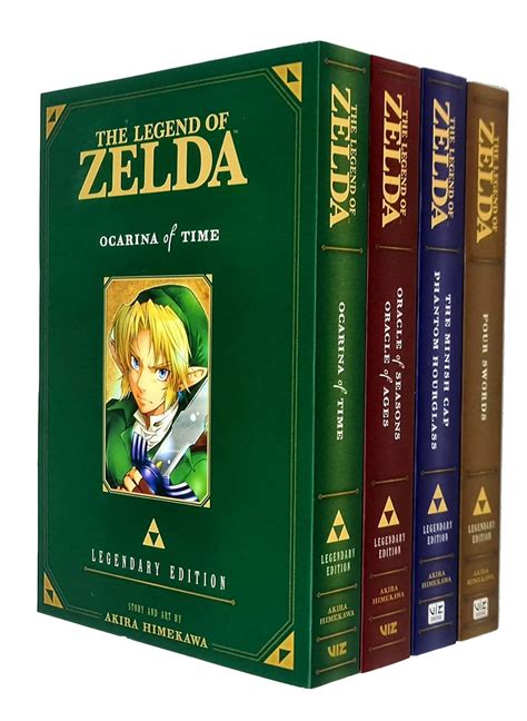 The Legend Of Zelda Legendary Edition Vol 1 2 4 5 Collection 4 Books