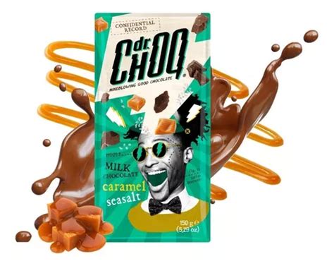 Dr Choq Chocolate Barra 150g Milk Caramel Seasalt Parcelamento Sem