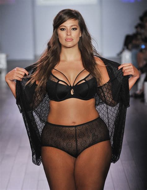 Plus Size Model Ashley Grahams Lingerie Line Shows Sexy Doesnt Have