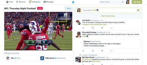 Future Of Live Tv Twitters First Attempt At Nfl Live Streaming Goes Smoothly Geekwire