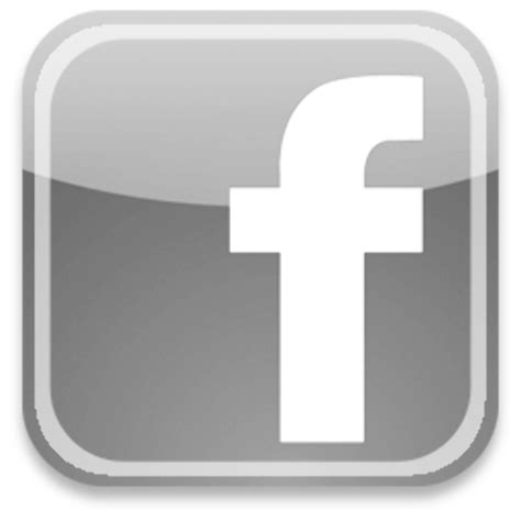 Download High Quality Facebook Logo Grey Transparent Png Images Art