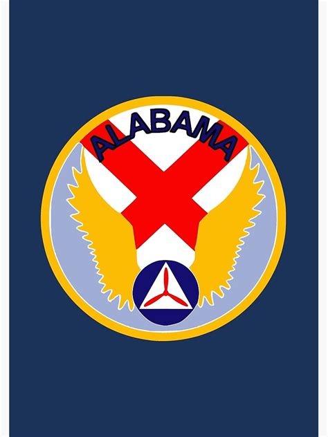 Alabama Wing Civil Air Patrol Poster For Sale By Wordwidesymbols