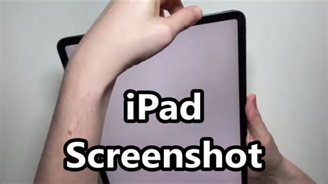 How To Screenshot On Ipad Pro Or Any Ipad Youtube