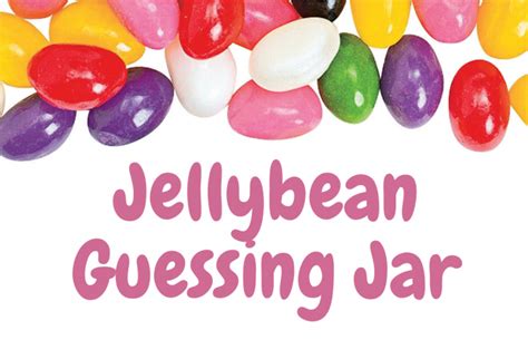 Jellybean Guessing Jar Cottonwood