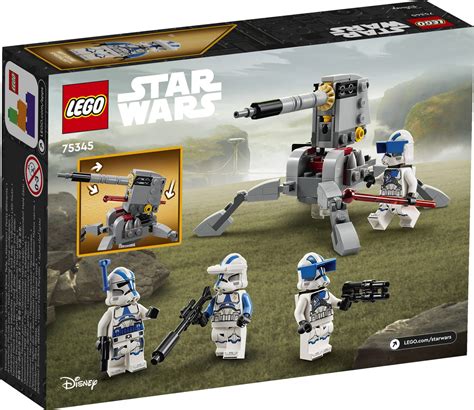 Lego Star Wars 75345 501st Clone Troopers Battle Pack 4tupx 2 The