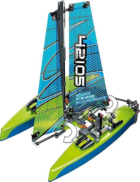 Lego Technic Catamaran Model Sailboat Building Kit 42105 Buy Best