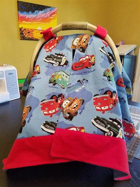 Although looking simple, this accessory not only. Car theme Car Seat Canopy | Car themes, Car seats, Disney ...