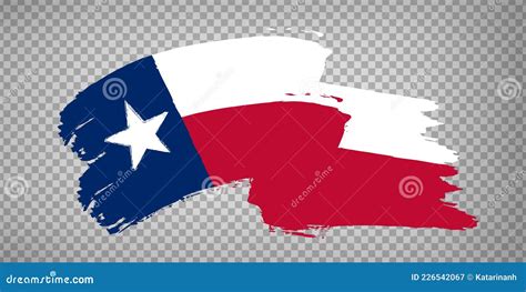 Flag Texas Of United States Brush Stroke Background Flag Waving Texas