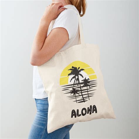 Aloha Beach Summer Vacation Tote Bag By Momstoreandmore Redbubble
