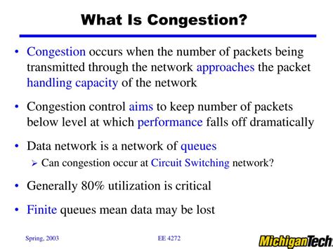 Ppt Chapter 12 Congestion In Data Networks Powerpoint Presentation