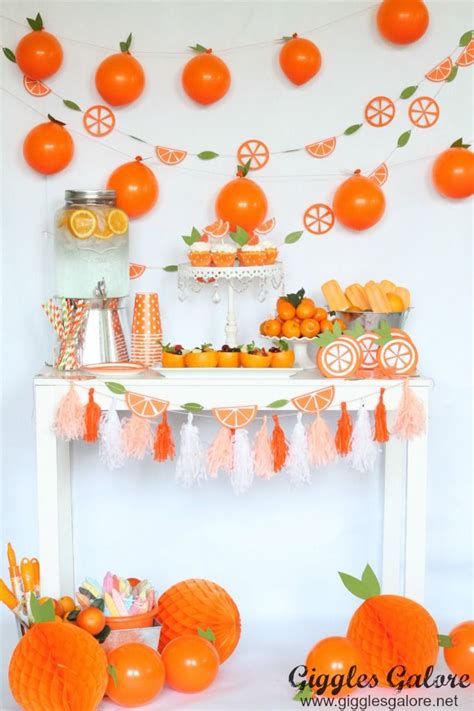 Orange You Glad Its Summer Party With Cricut Summer Party