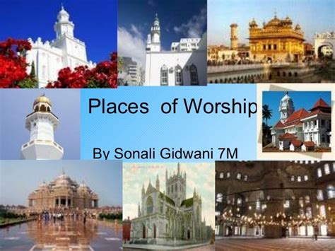 Places Of Worship Viewing Version