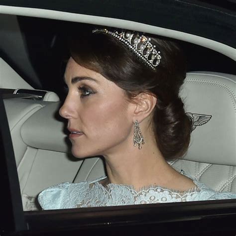 Kate Middleton Turns Up Royal Style By Wearing Princess Dianas Tiara