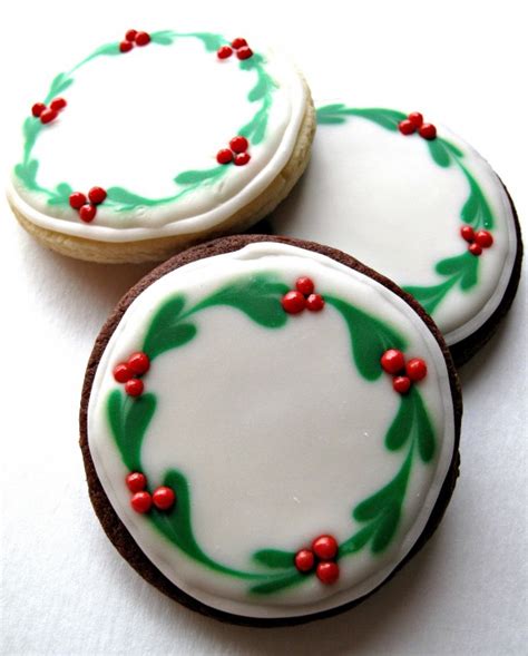 An ice box cookie, these were one of the two christmas cookie recipes my german grandmother made every year until her. Chocolate Covered Oreos and Iced Christmas Sugar Cookies for Military Care Package #7 - The ...