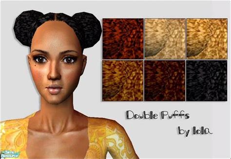 The Sims 3 Cc Hair Girls Afro Puffs Ascsedas