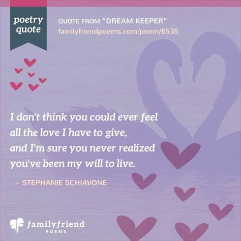 Dream Keeper Sweet Love Poem