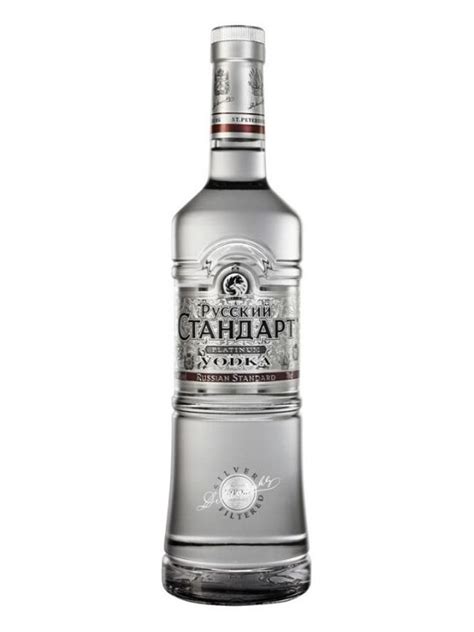 Russian Standard Platinum Vodka 70cl Capt Caruana And Tgb