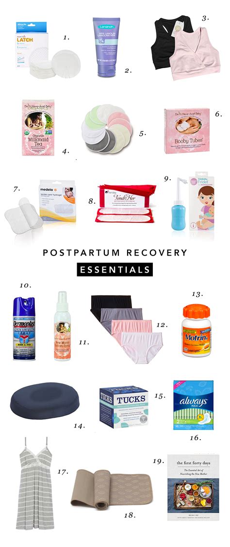 20 Postpartum Essentials Every New Mom Needs The Mama Notesthe Mama Notes