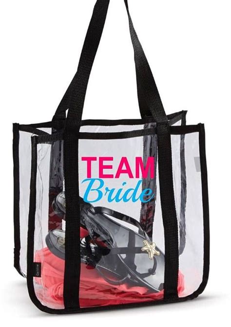 Bachelorette Bag Bridesmaid Tswag Bag Goodie Bag Clear Bags Tote