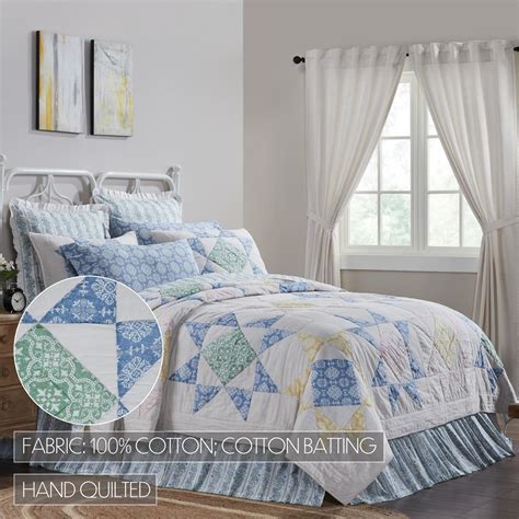 Jolie Queen Quilt 90wx90l By April And Olive Vhc Brands