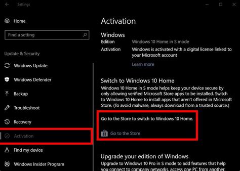 S Mode How To Turn Off Windows 10 Microsoft Community