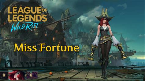 Miss Fortune Wild Rift Gameplay Youtube