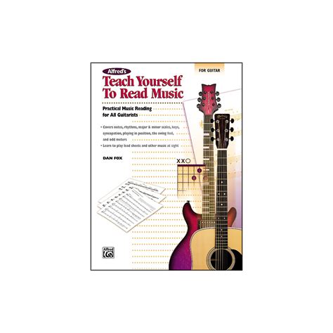 Alfred Teach Yourself To Read Music For Guitar Book Guitar Center