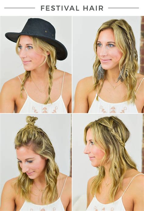 Super Easy Festival Hairstyles