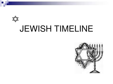 Ppt Jewish Timeline Powerpoint Presentation Free Download Id6179917