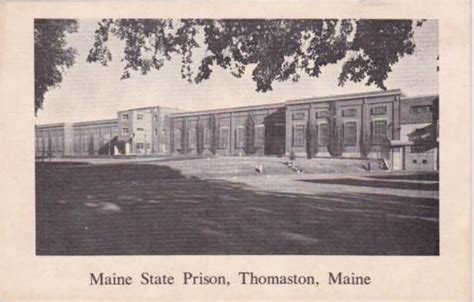 Maine State Prison Thomaston Maine Topics Prison Postcard
