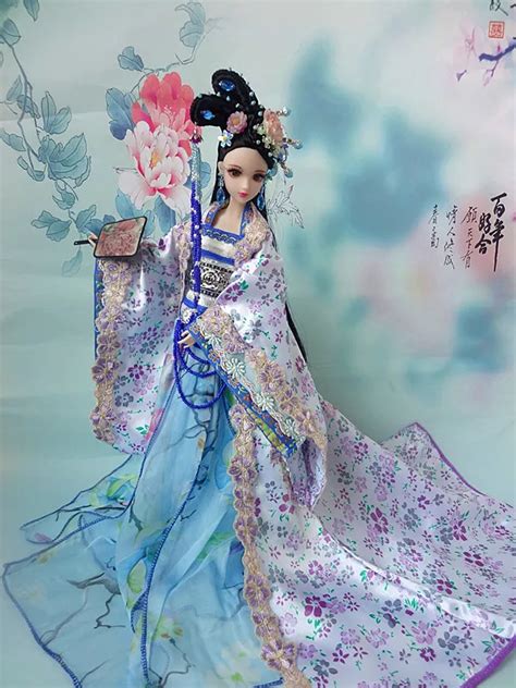 12 Collectible Chinese Princess Dolls Vintage Bjd Girl Doll Oriental Dolls Toys With Flexible