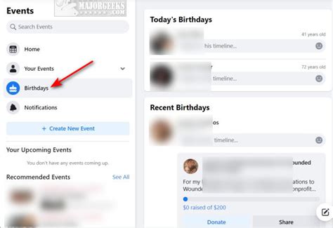 How To Find Your Friends Birthdays On Facebook Mobile App