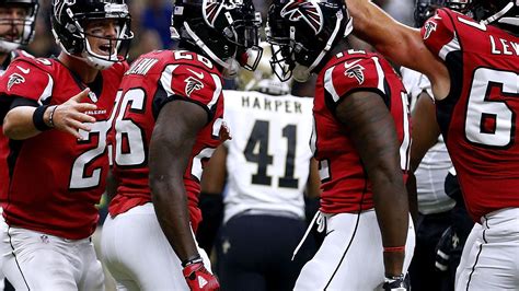 falcons saints recap all offense just enough defense and a sweet road win in new orleans