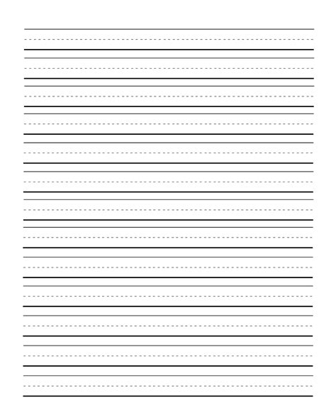 Savesave 2nd grade writing paper for later. 15 Best Images of Long Lined Paper Worksheets 4th Grade ...