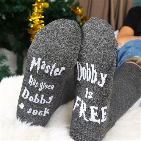 Dobby Is Free Socks Harry Potter Socks Harry Potter Outfits Free Dobby
