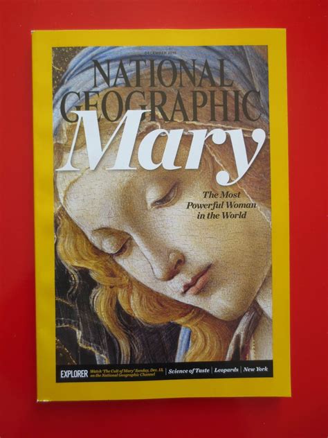 National Geographic December 2015 Mary Most Powerful Women In The World