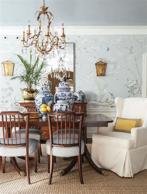 Via Dering Hall Chinoiserie Wallpaper Teriordesign