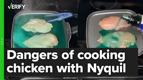 Fda Warns Against Cooking Chicken In Nyquil