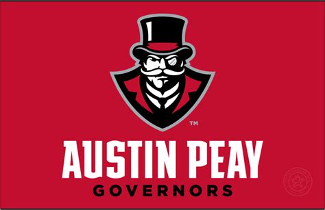 Austin Peay Governors Logo Alt On Dark Logo Ncaa Division I A C